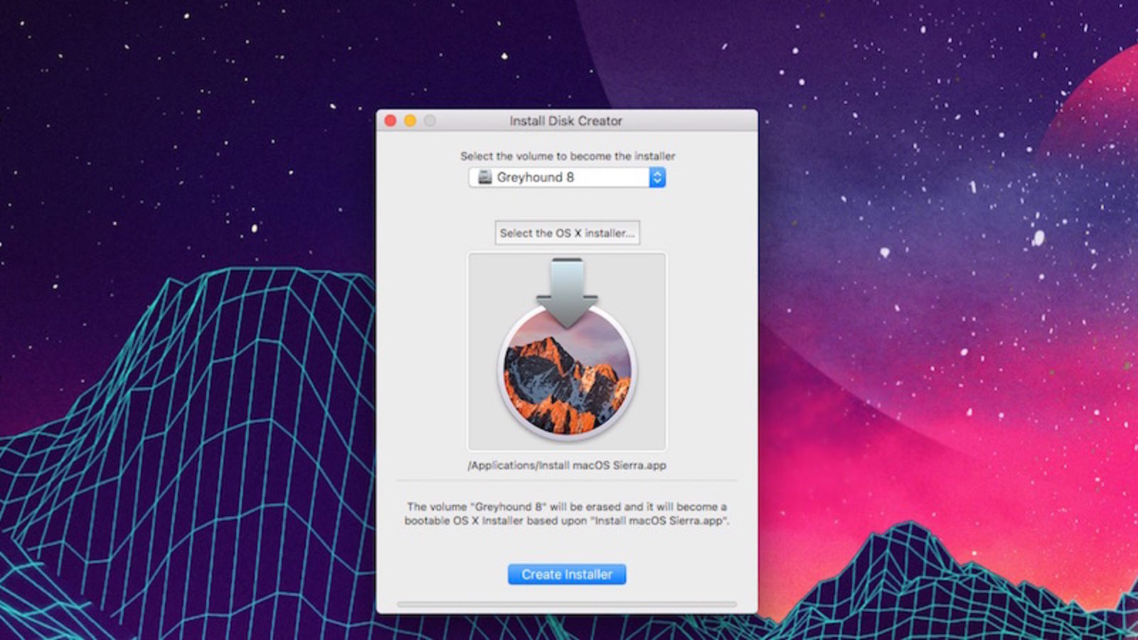 Download mac os sierra on usb through windows